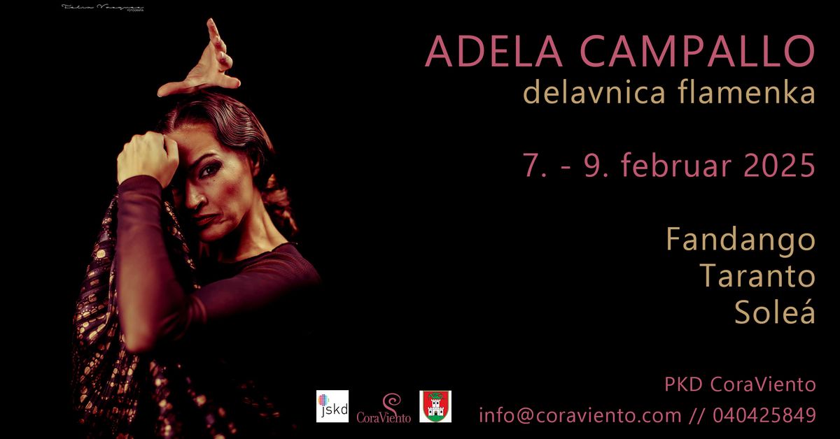 Adela Campallo - delavnica flamenka 