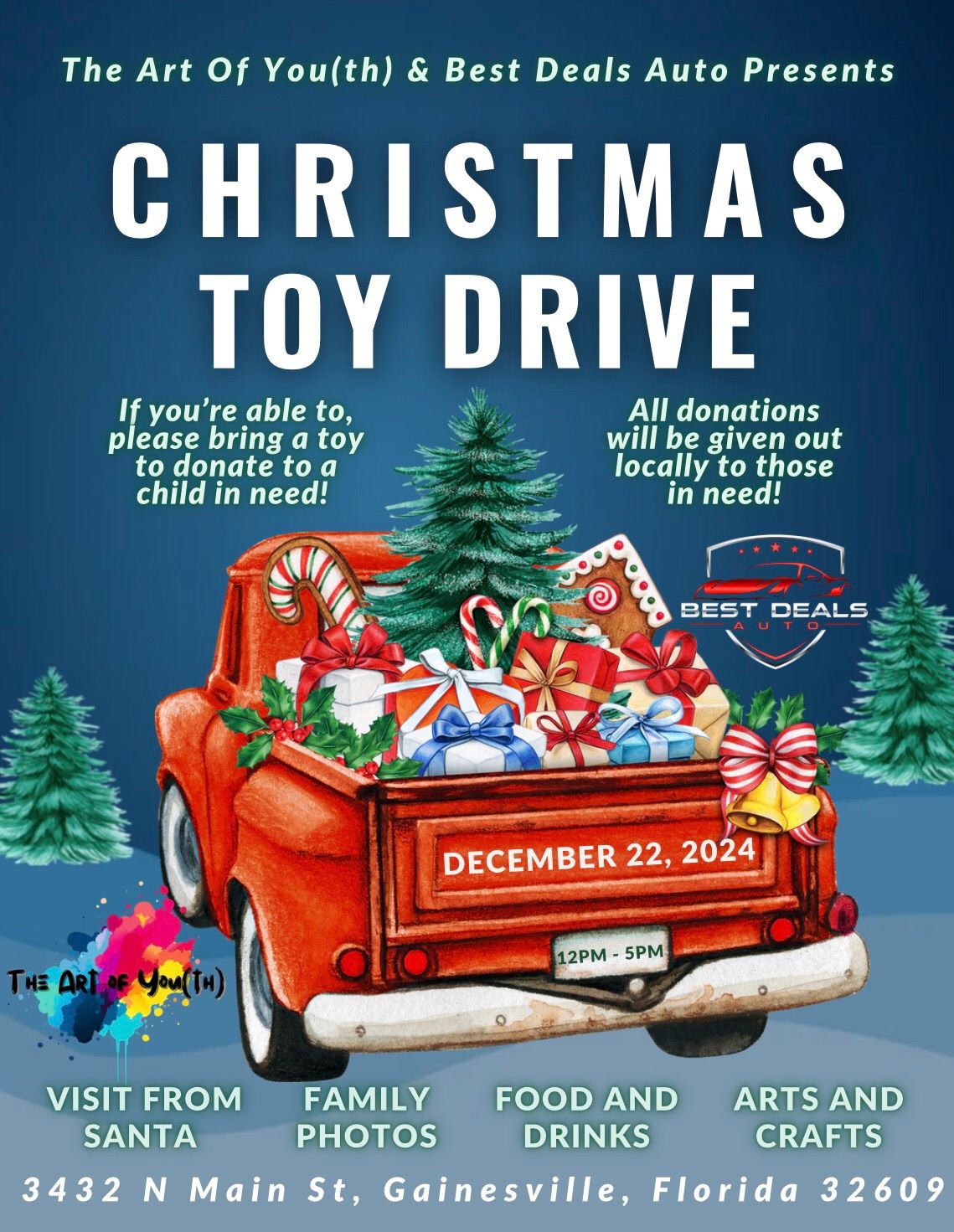 Christmas Toy Drive \ud83c\udf81 