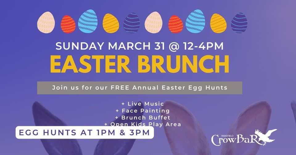 FREE Easter Egg Hunt + Family Fun @ Wakefield Crowbar
