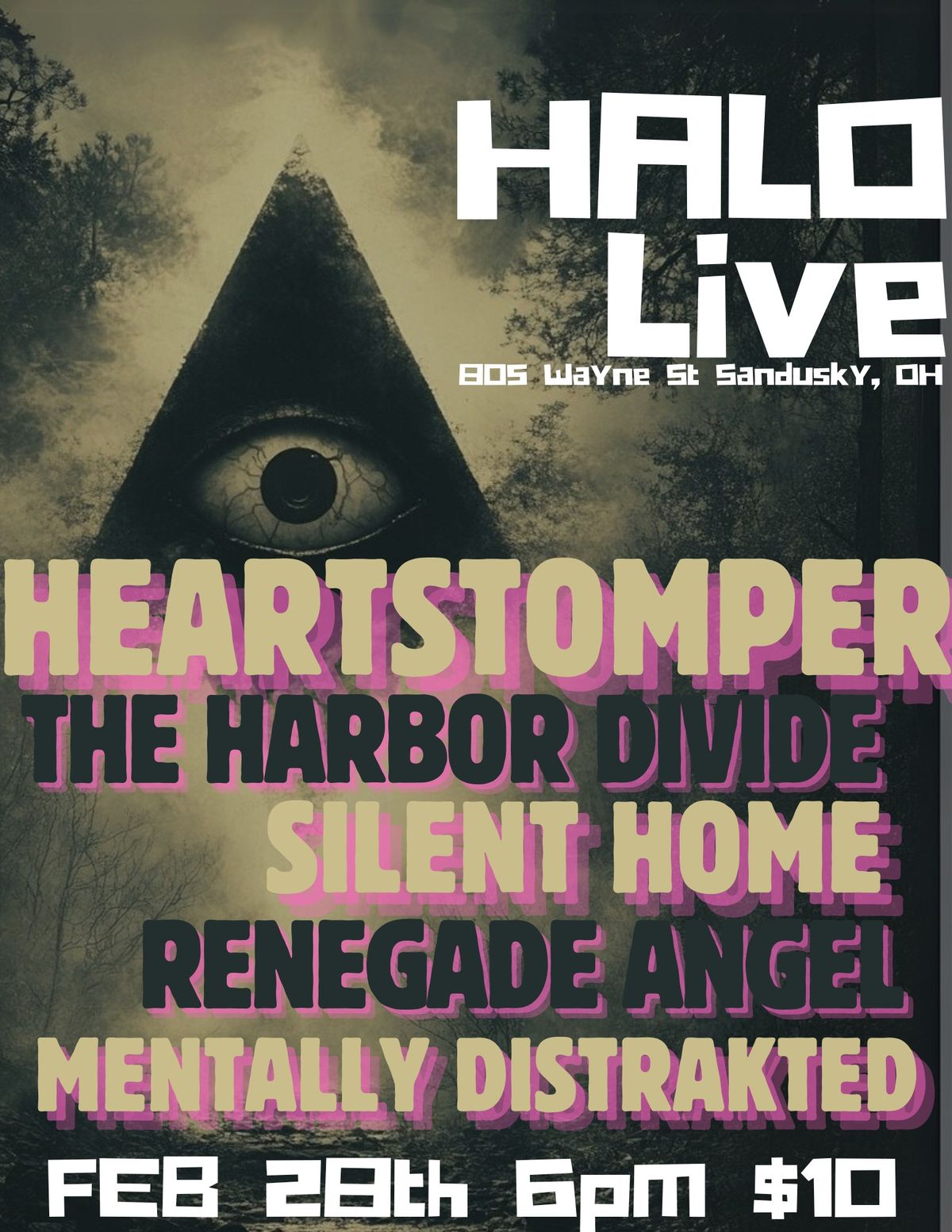 Heartstomper\/The Harbor Divide\/Silent Home\/Renegade Angel\/Mentally Distrakted