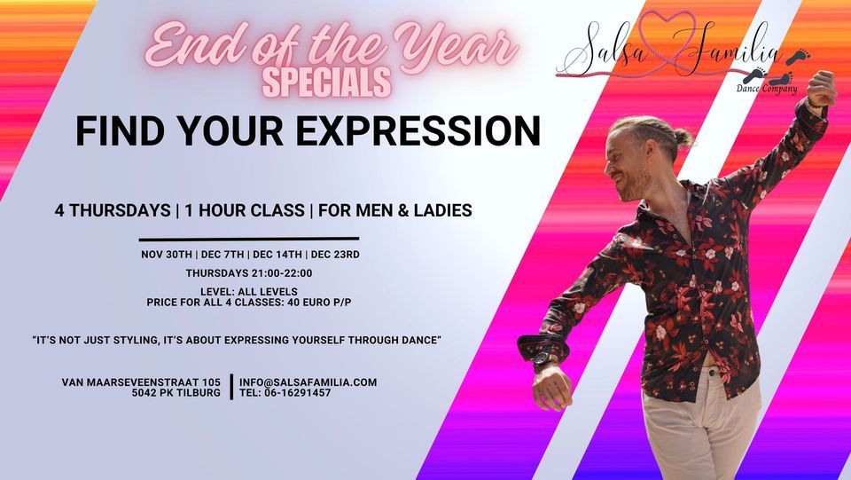 Find Your Expression | 4 weeks Salsa Experience | Melvin & Emma