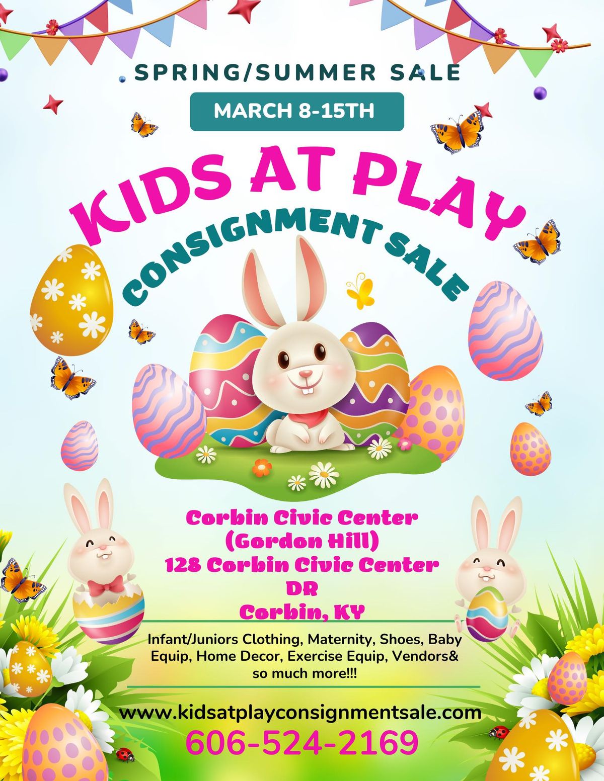 Kids At Play Consignment Spring\/Summer Sale 