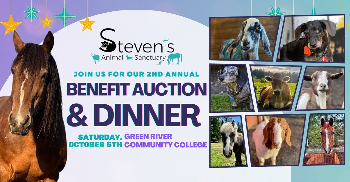 Steven\u2019s Animal Sanctuary\u2019s Benefit Auction & Dinner