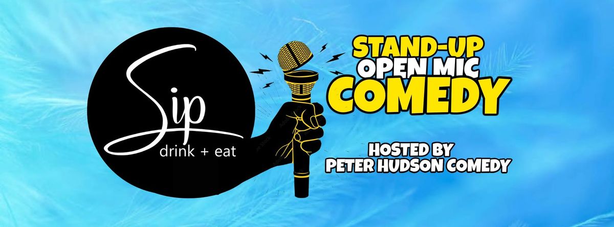 Stand-Up Open Mic Comedy at SIP