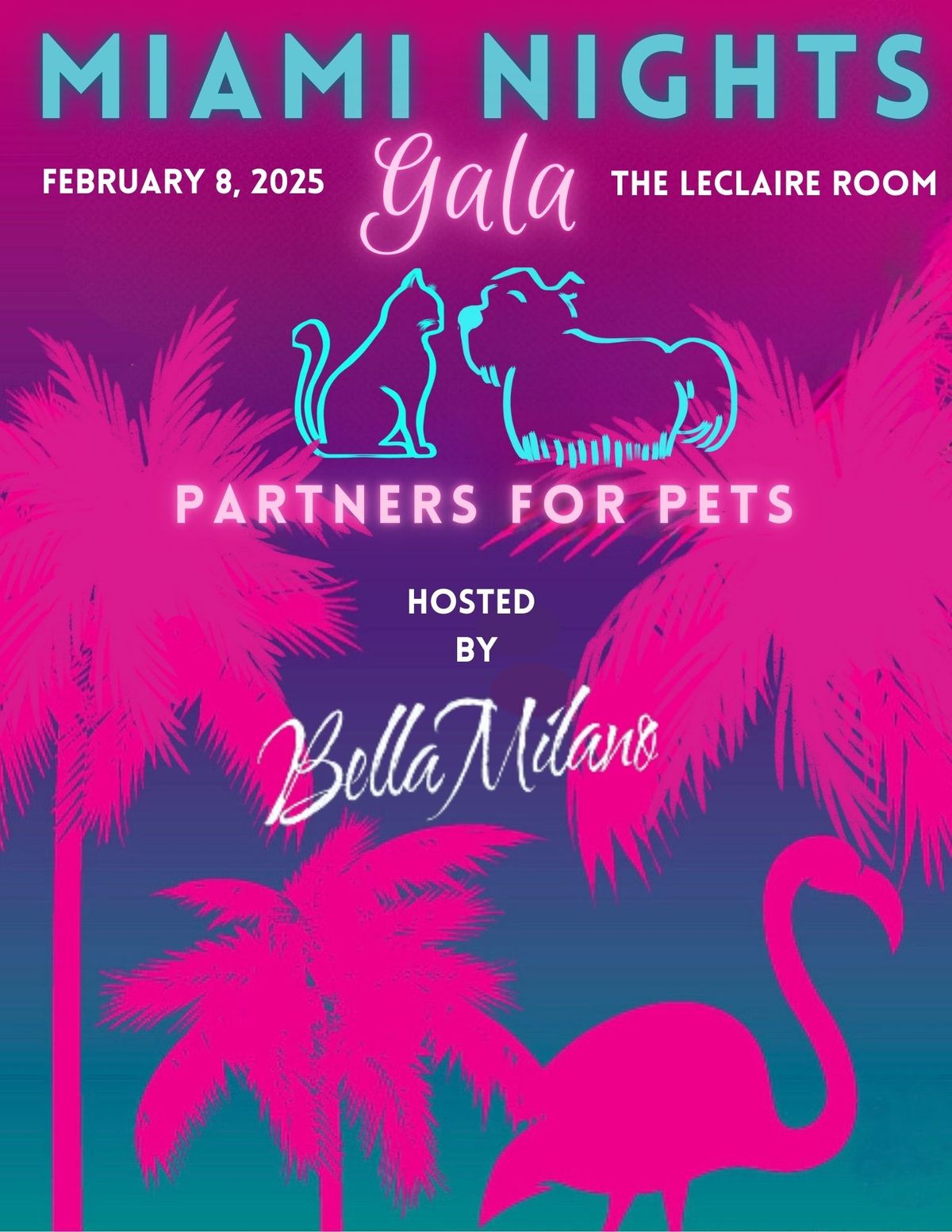 Miami Nights Gala to benefit Partners for Pets