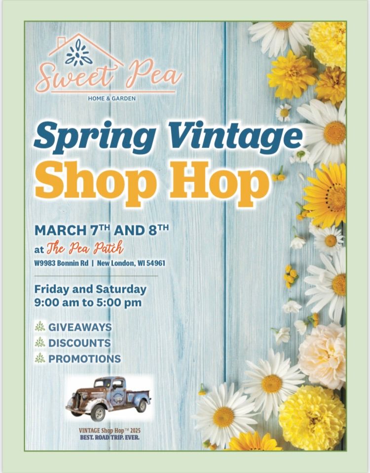 Spring Vintage Shop Hop at The Pea Patch