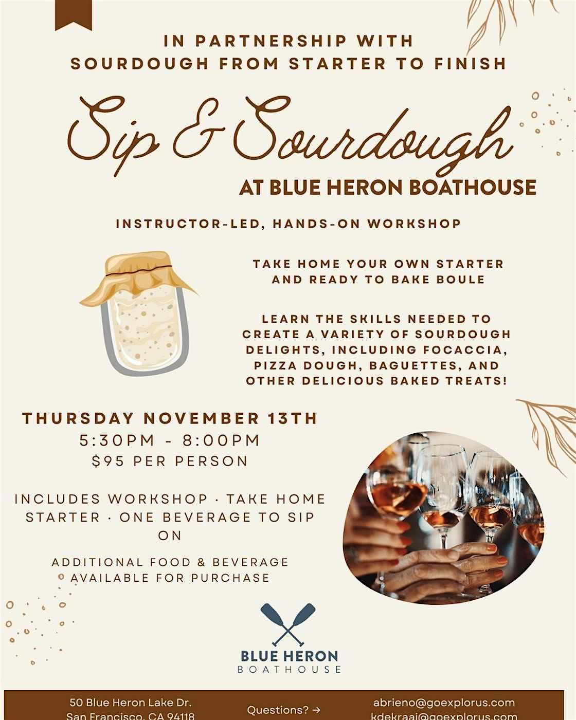 Sourdough Baking Workshop - From Starter to Finish