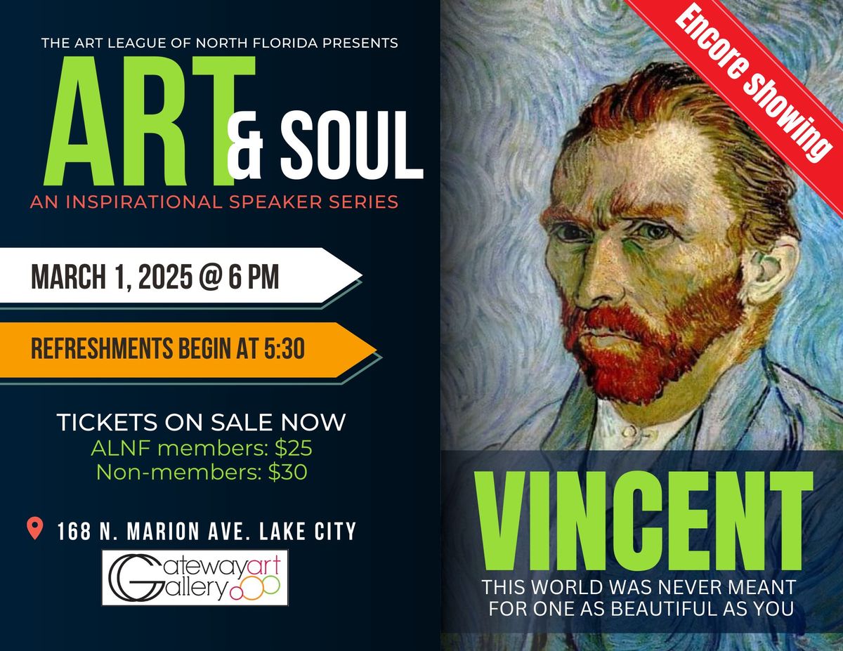 ENCORE! Vincent: This World Was Never Meant for One as Beautiful As You