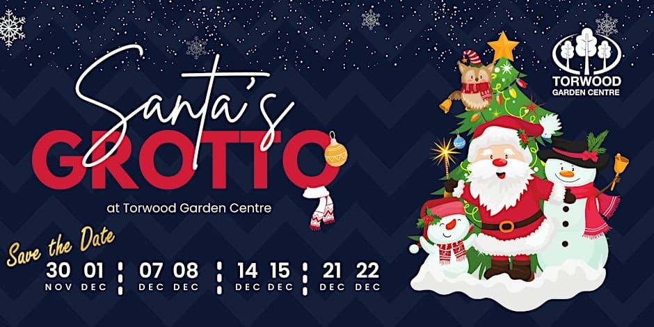 Santa's Grotto at Torwood Garden Centre 