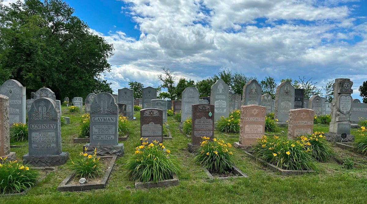 B'nai David Cemetery will be open for visitors on Sunday, September 29, 2024 from 10 am to 1pm