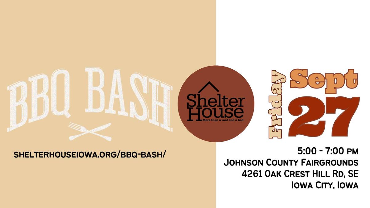 Shelter House's Annual BBQ Bash