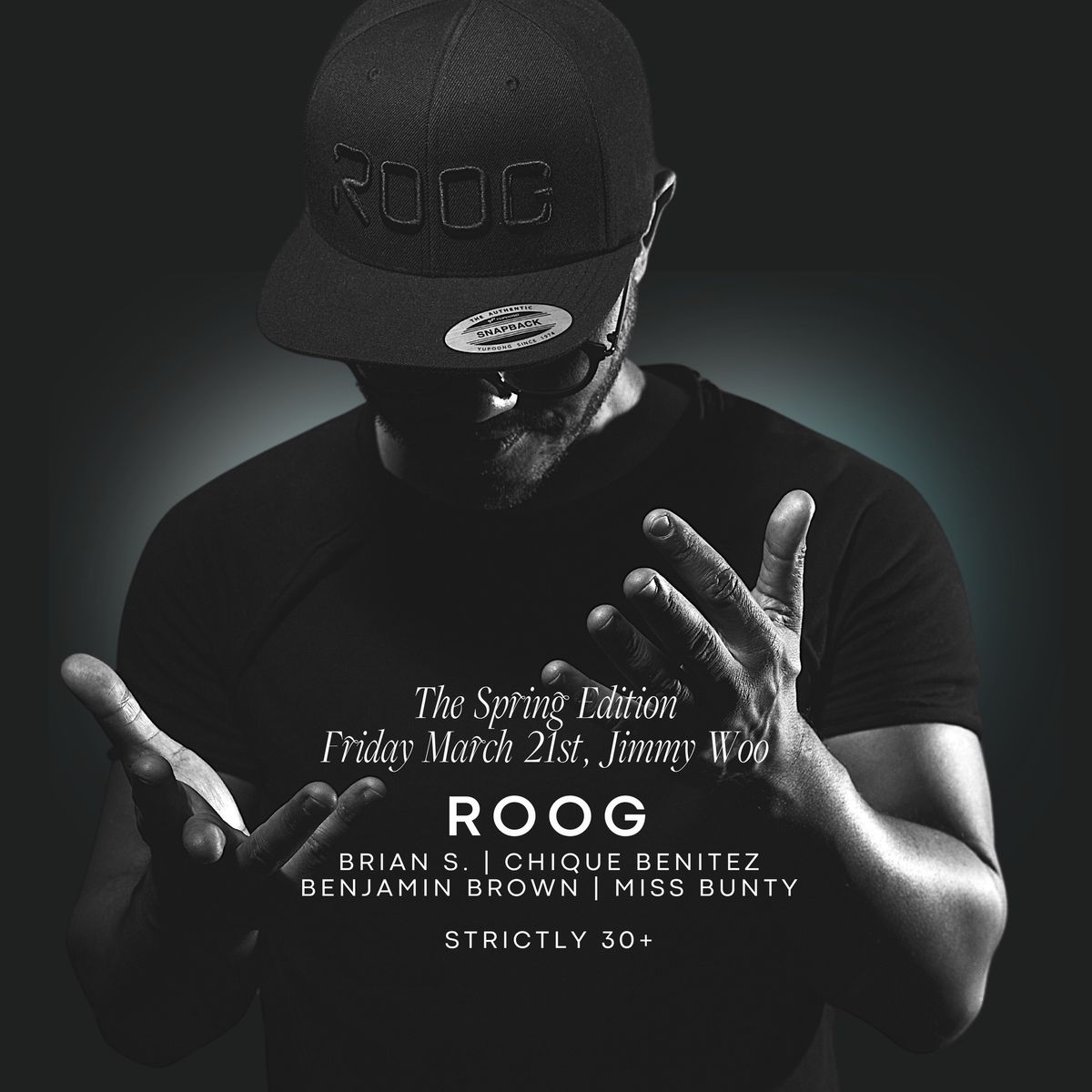 THE SIX PM CLUB | JIMMY WOO | STRICTLY 30+| DJ ROOG