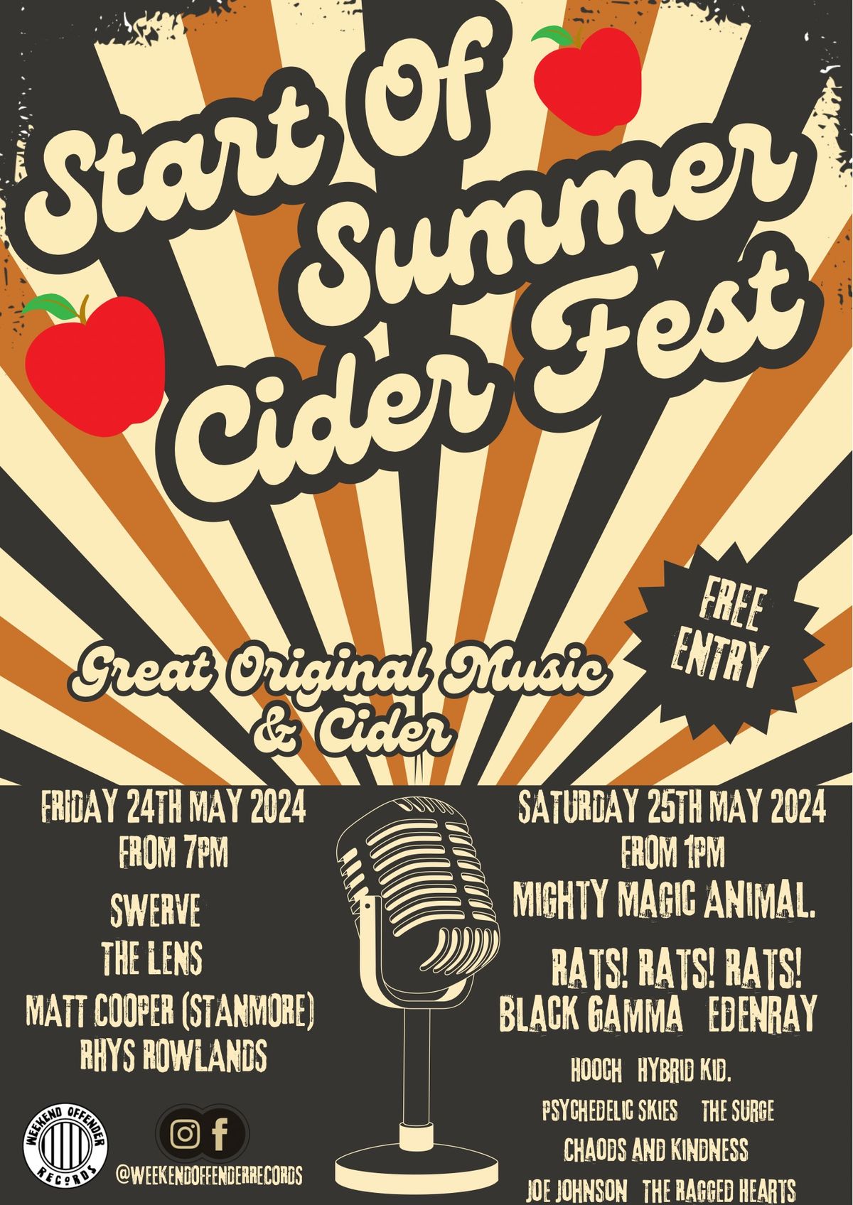 Start Of Summer Cider Fest