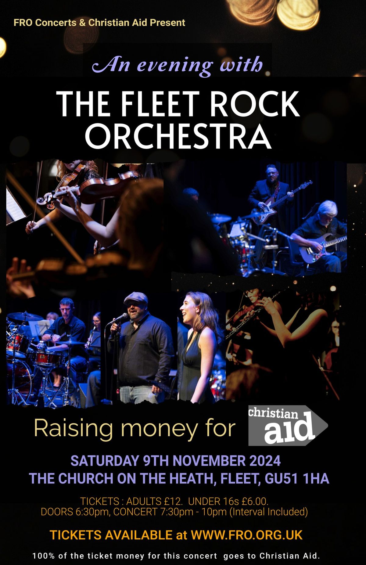 An Evening With The Fleet Rock Orchestra - Raising Money For Christian Aid.