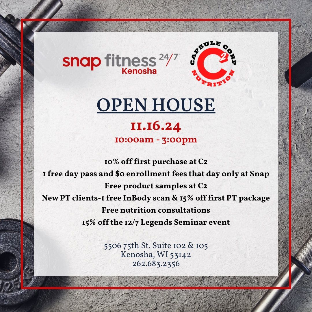 Snap Fitness Kenosha & C2 Open House