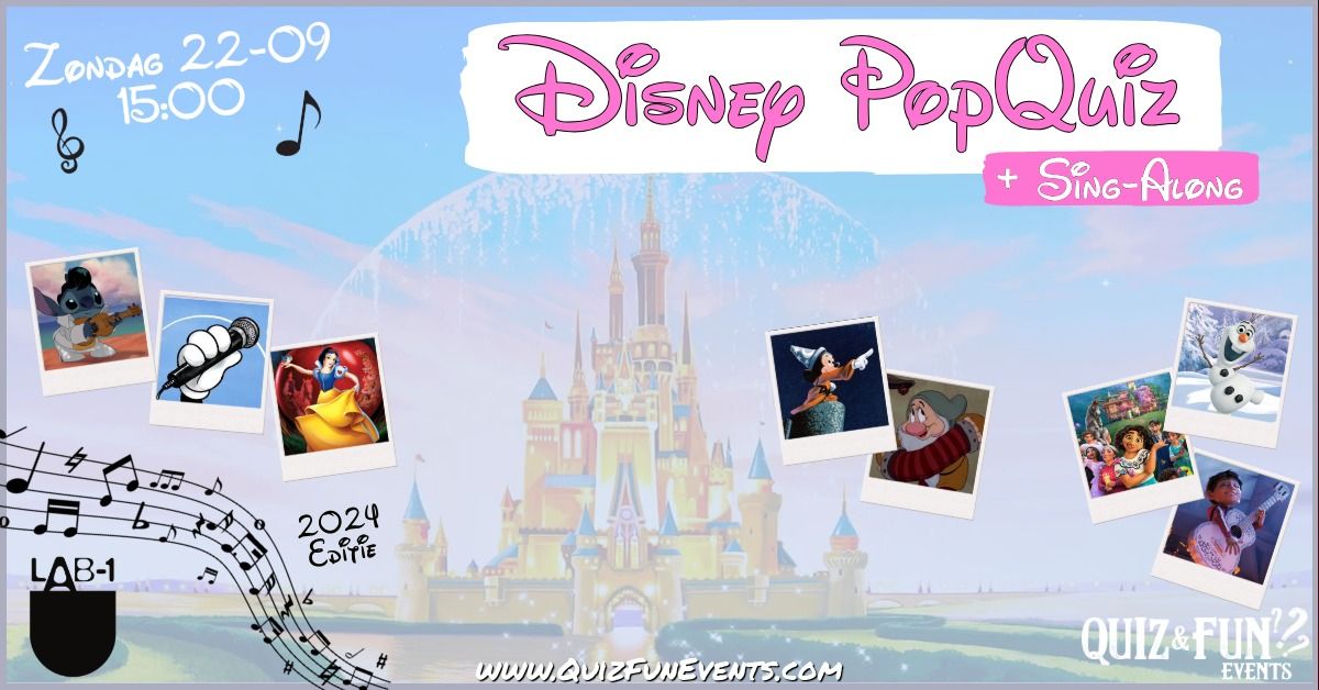 Disney PopQuiz & Sing-Along | Eindhoven