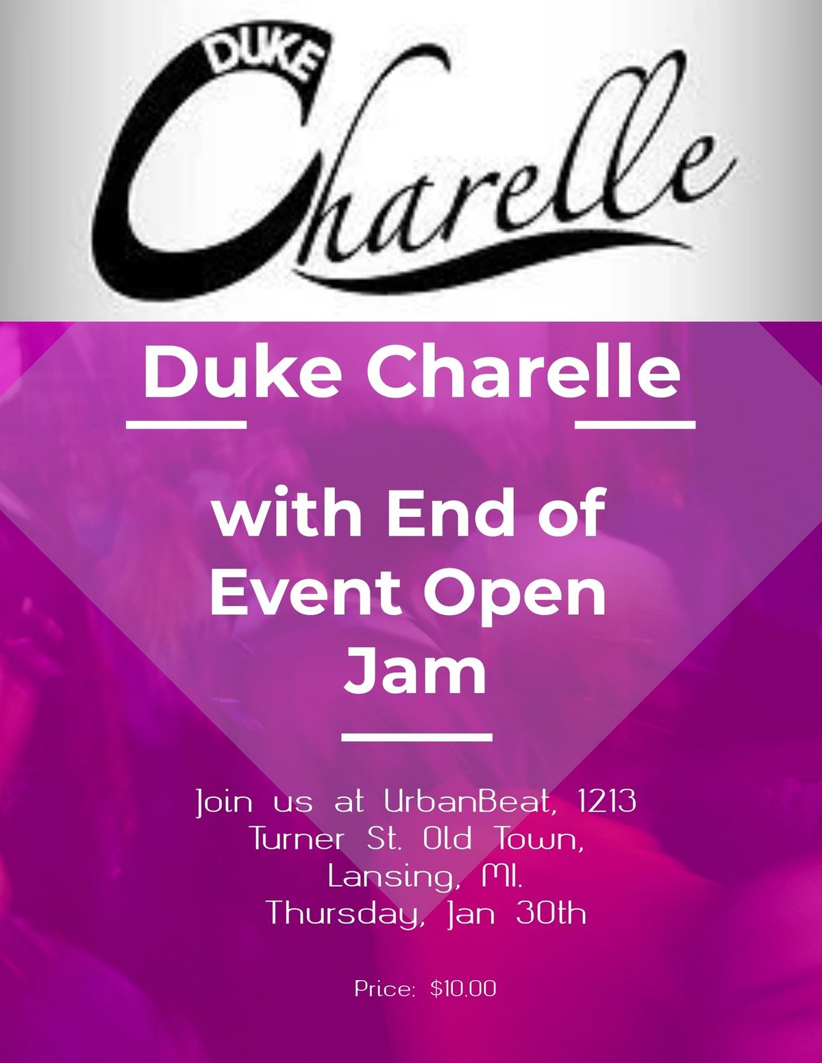 Duke Charelle with Open Funk Jam