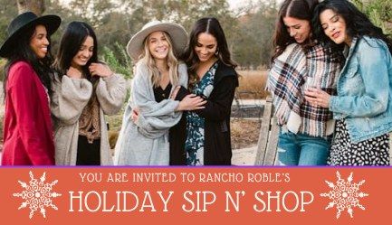 Annual Holiday Sip n Shop 