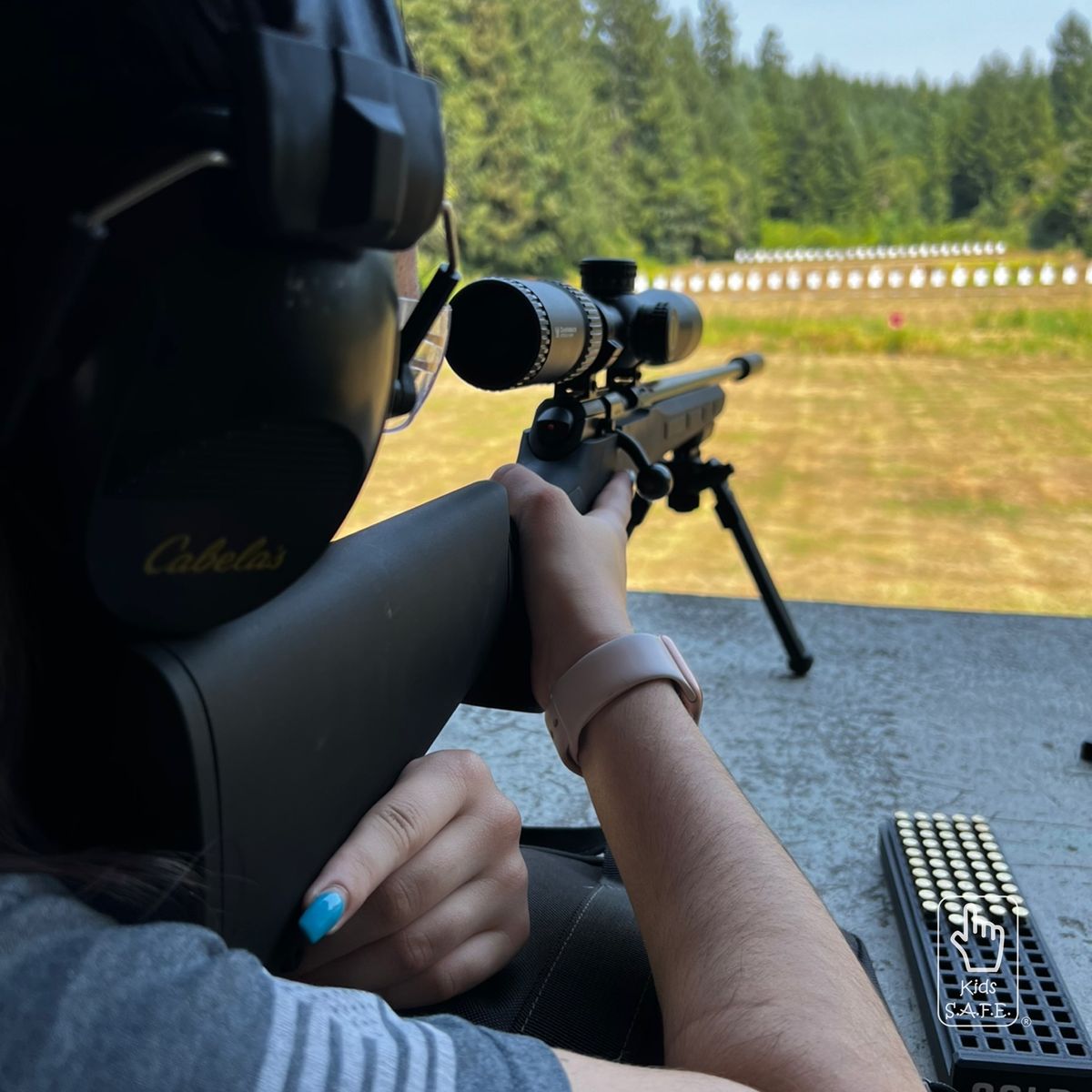 Kids Firearm Safety Teen Rifle 1 Eugene, Springfield, Near Me (Live Fire) Sponsored by the RMEF