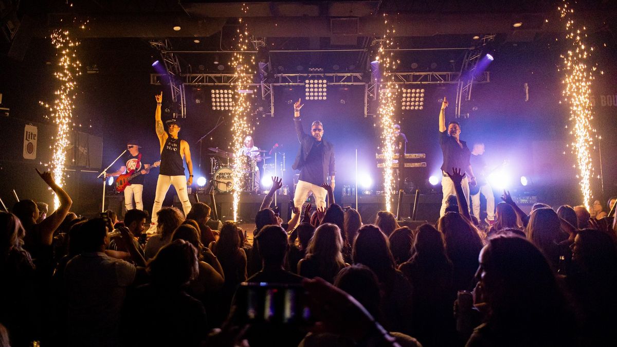 The Boy Band Night at 115 Bourbon Street - Front Stage