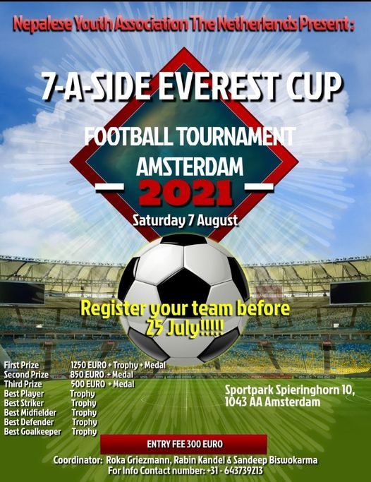 EVEREST CUP: 7-a-side football tournament