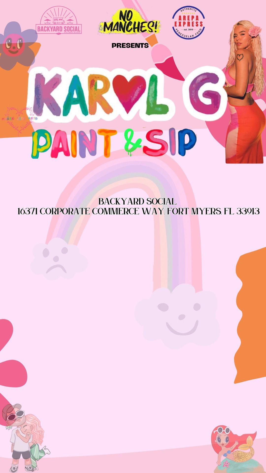 Karol G Paint & Sip \ud83c\udfa8