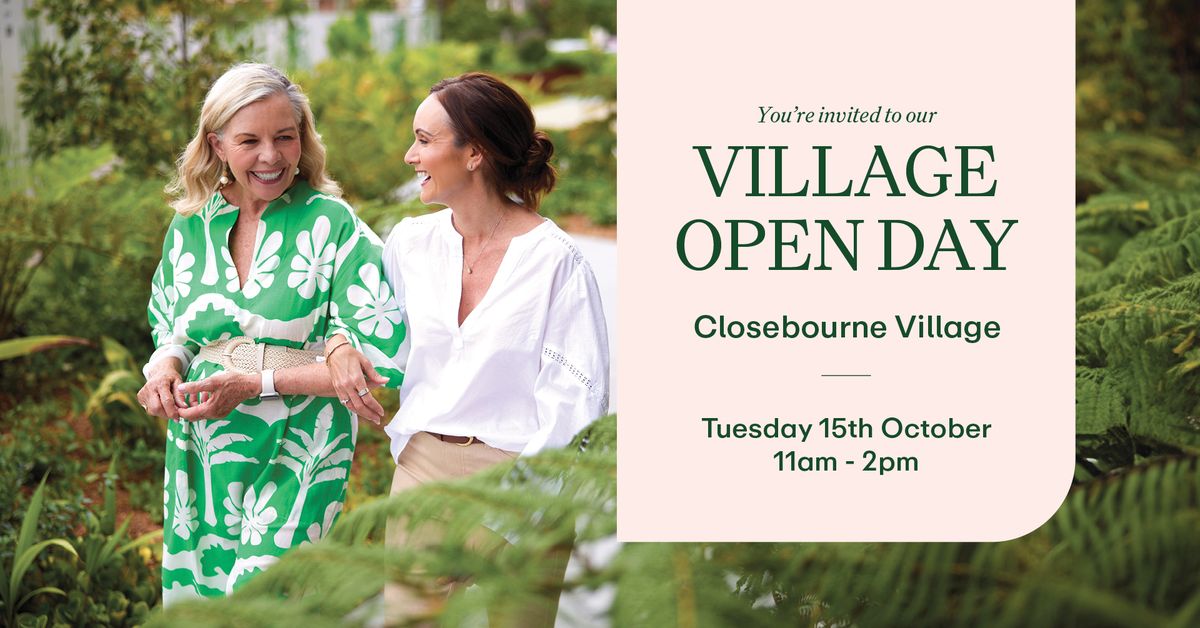 Closebourne Village Open Day