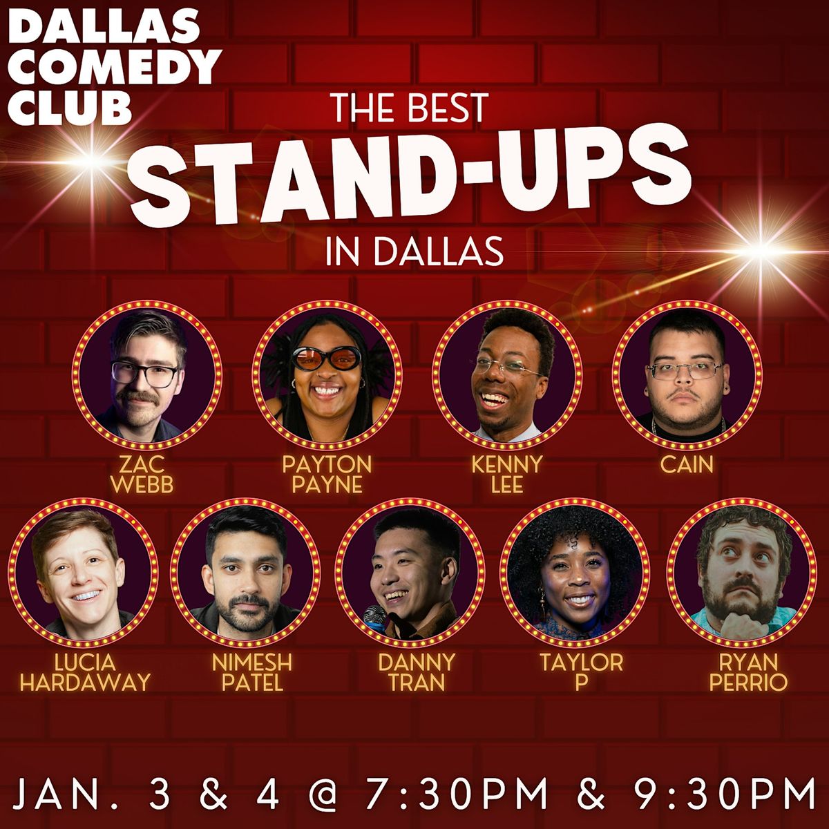 The Best Stand-Ups in Dallas!