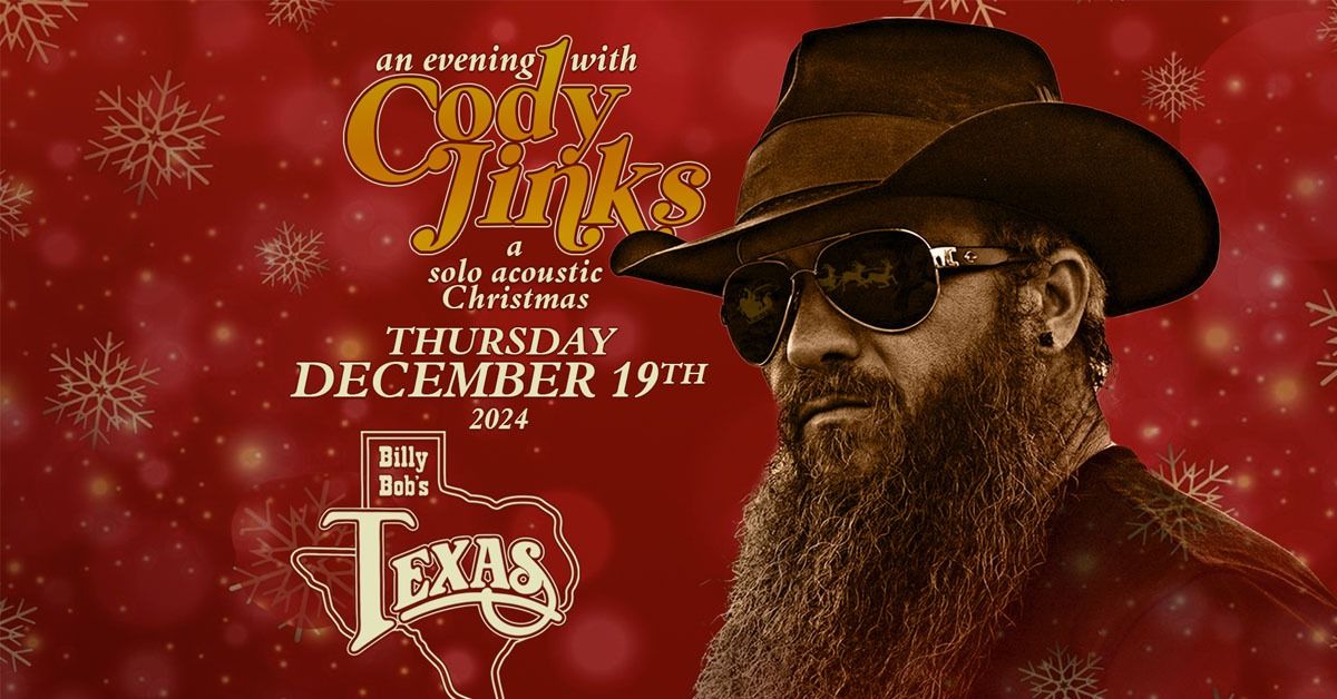 An Evening With Cody Jinks