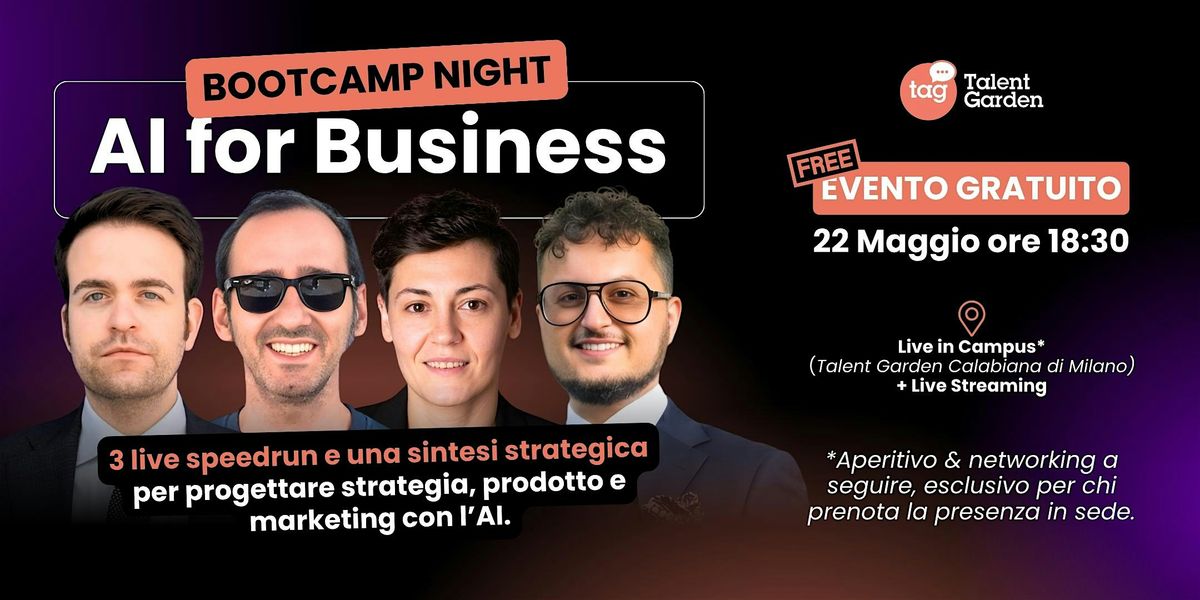 Bootcamp Night: AI for Business