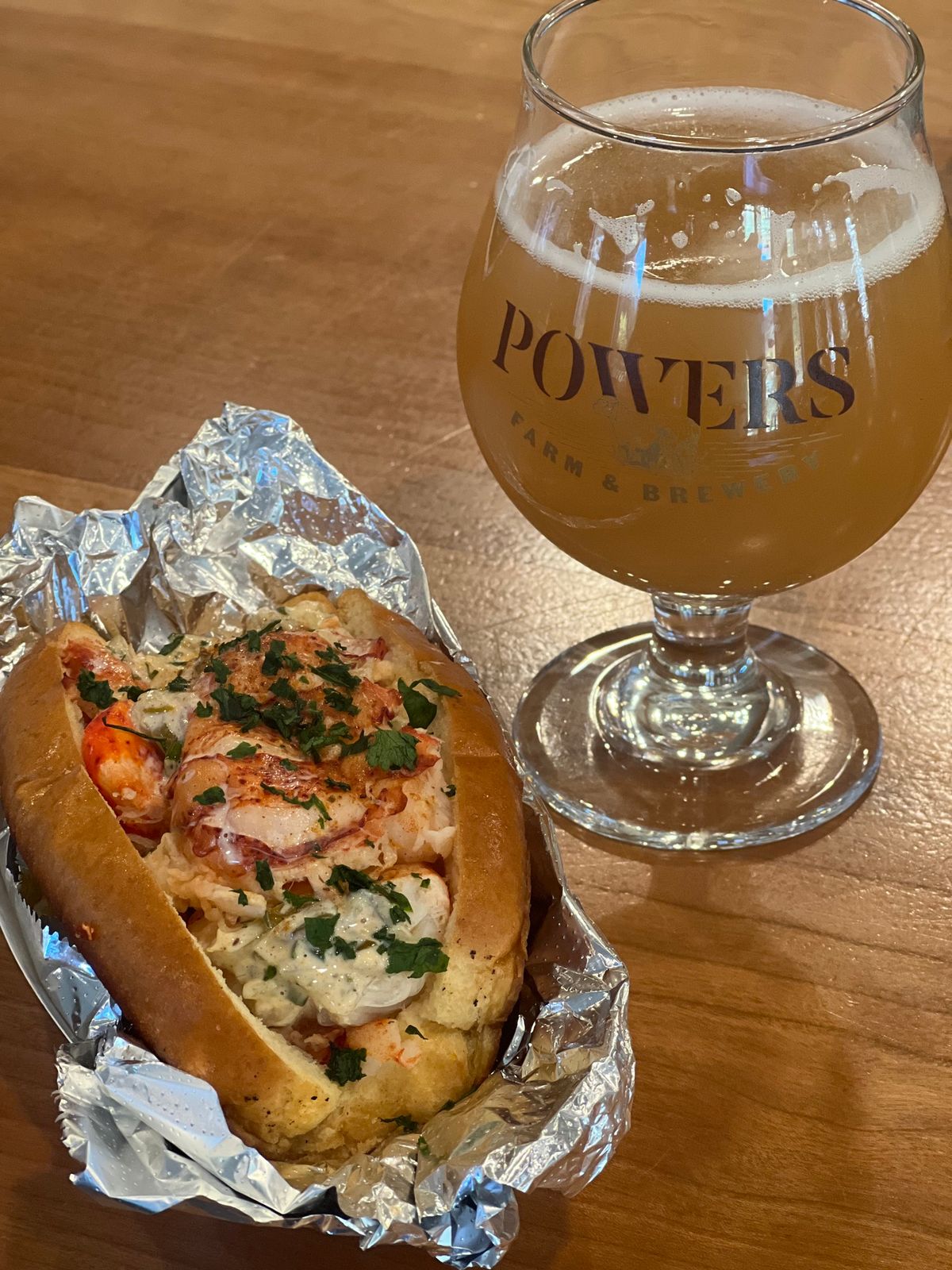 Wayne\u2019s Delicious Eats Seafood Truck@ Powers Brewery 