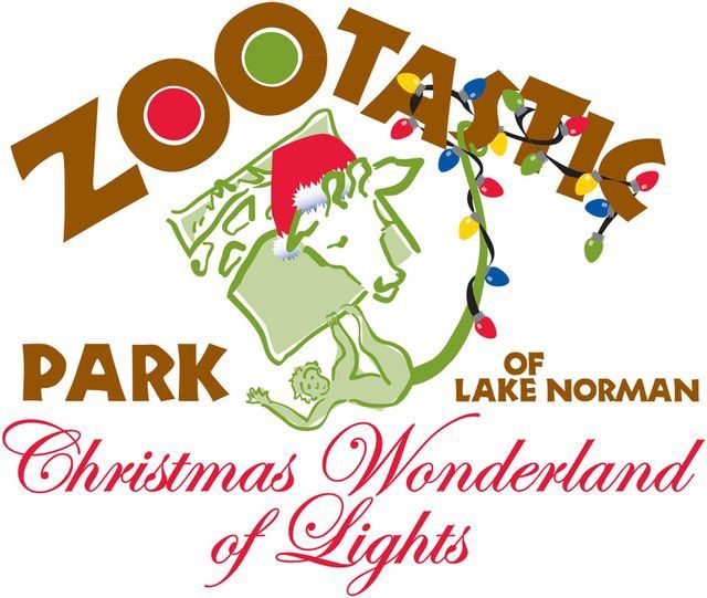 Zootastic Christmas Lights drive thru and visit the animals