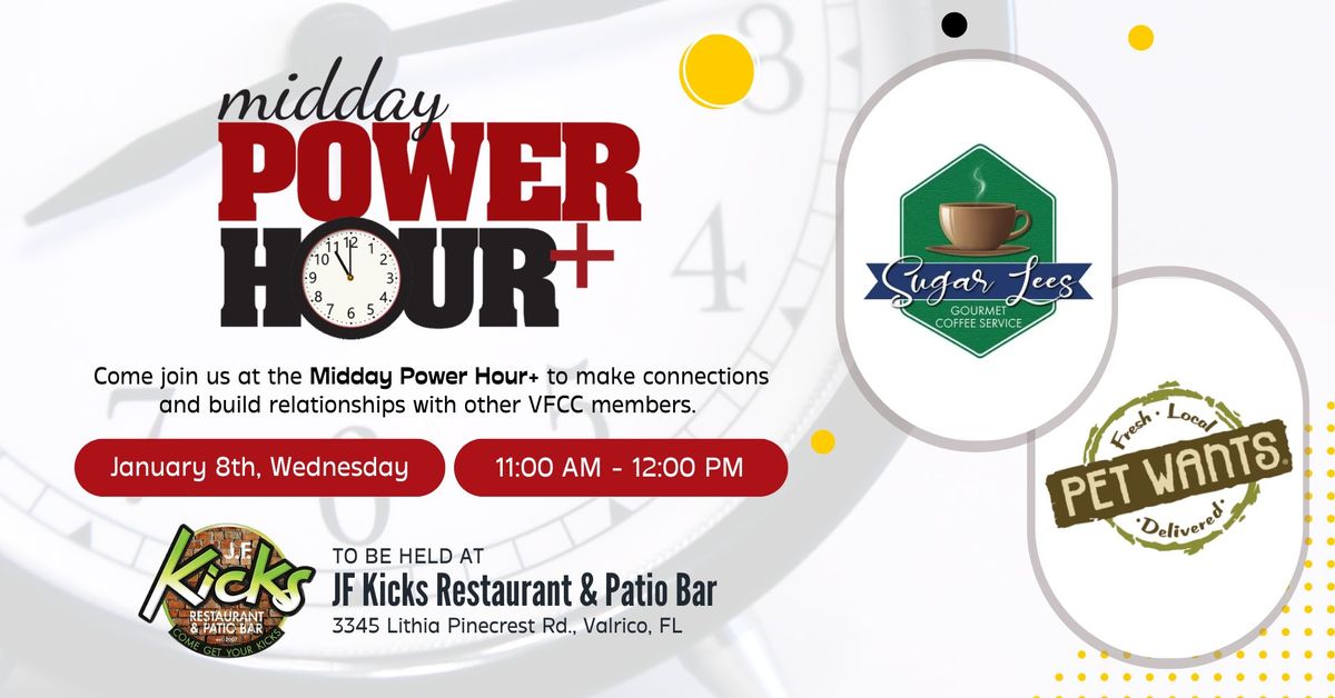 Midday Power Hour+: Sugar Lees Gourmet Coffee Service and Pet Wants South Tampa