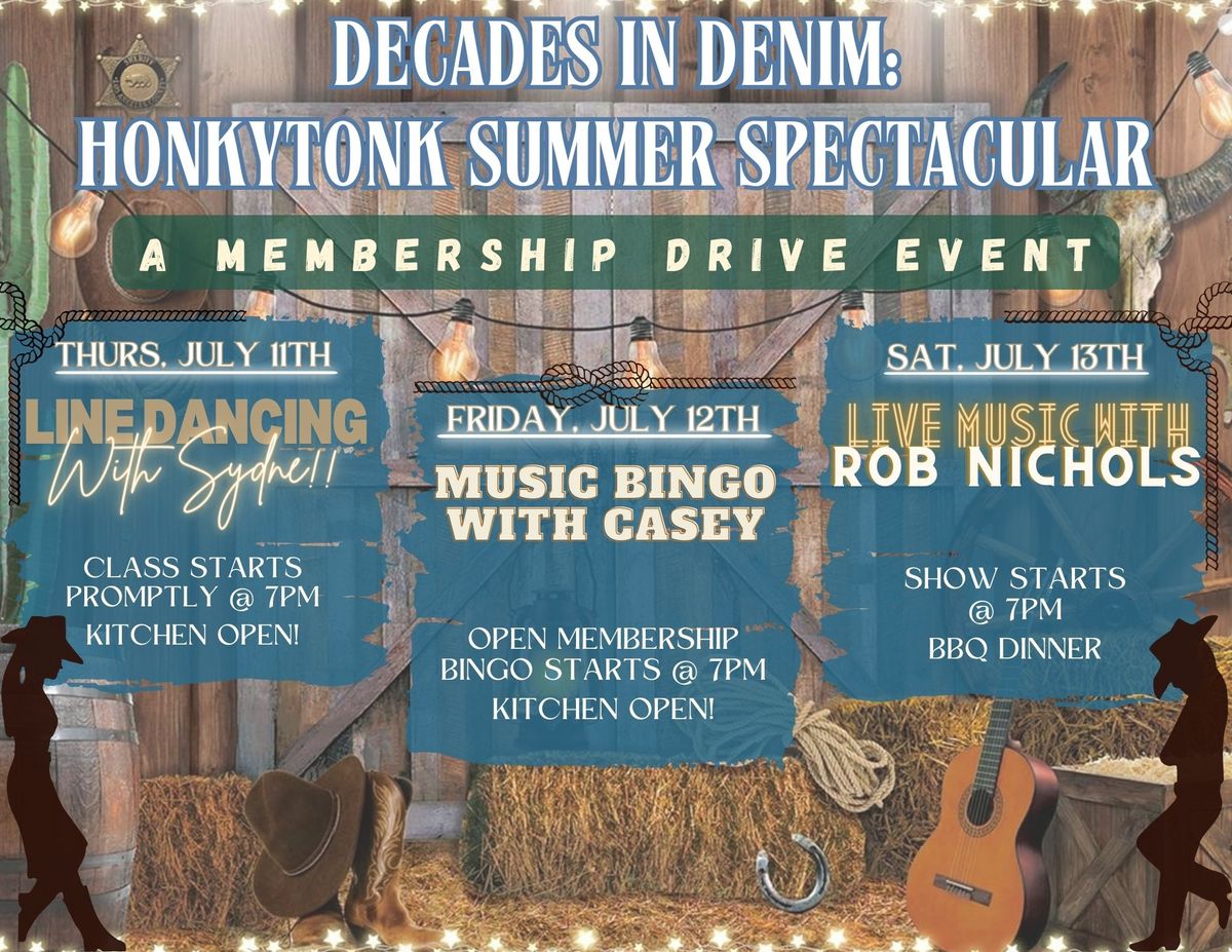 Decades in Denim: Honkytonk Summer Spectacular