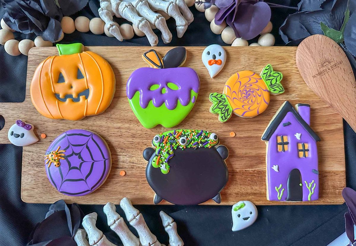 Sold Out! Cookie Decorating with Sunshine & Sprinkles | Halloween Themed Set