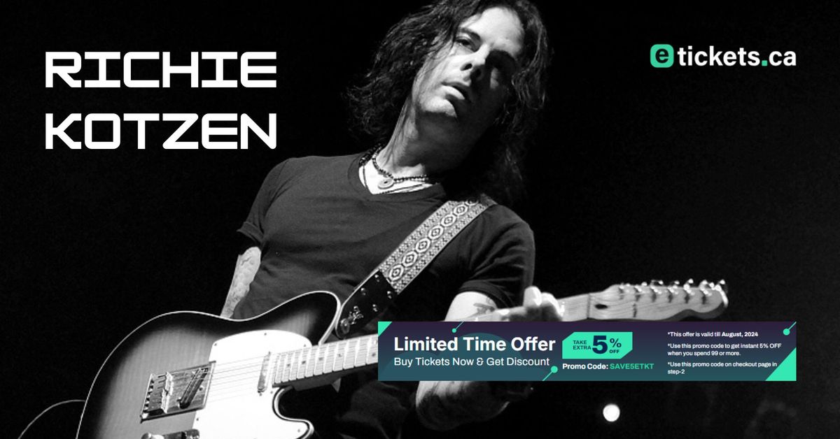 Richie Kotzen at Tower Theatre - Fresno, Fresno