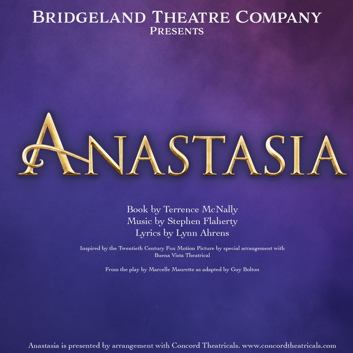 Bridgeland High School Theatre presents: Anastasia!