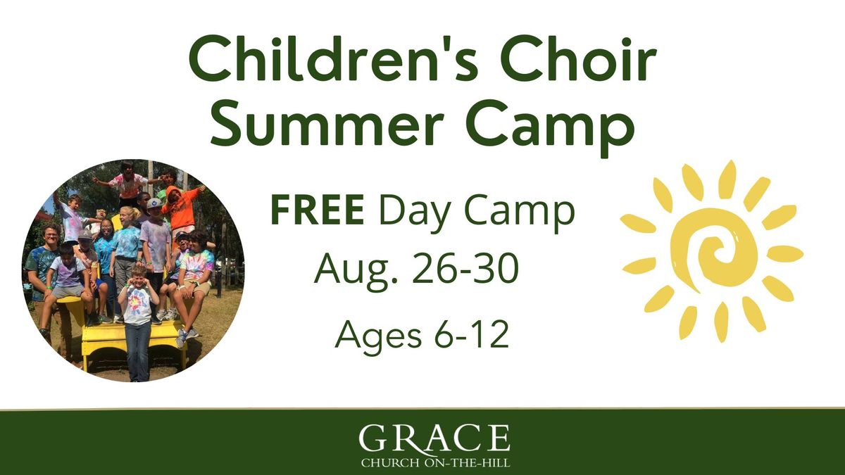 Children's Choir Summer Camp 2024