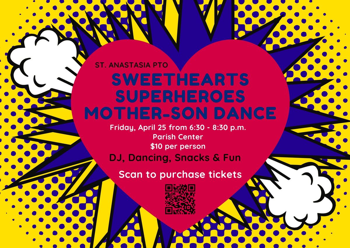 PTO Mother-Son Sweethearts & Superheroes Dance