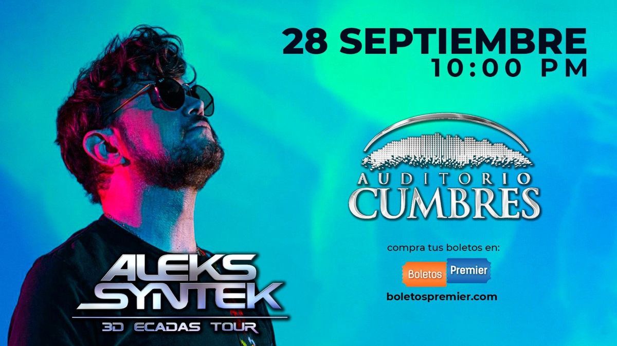 Aleks Syntek en Auditorio Cumbres