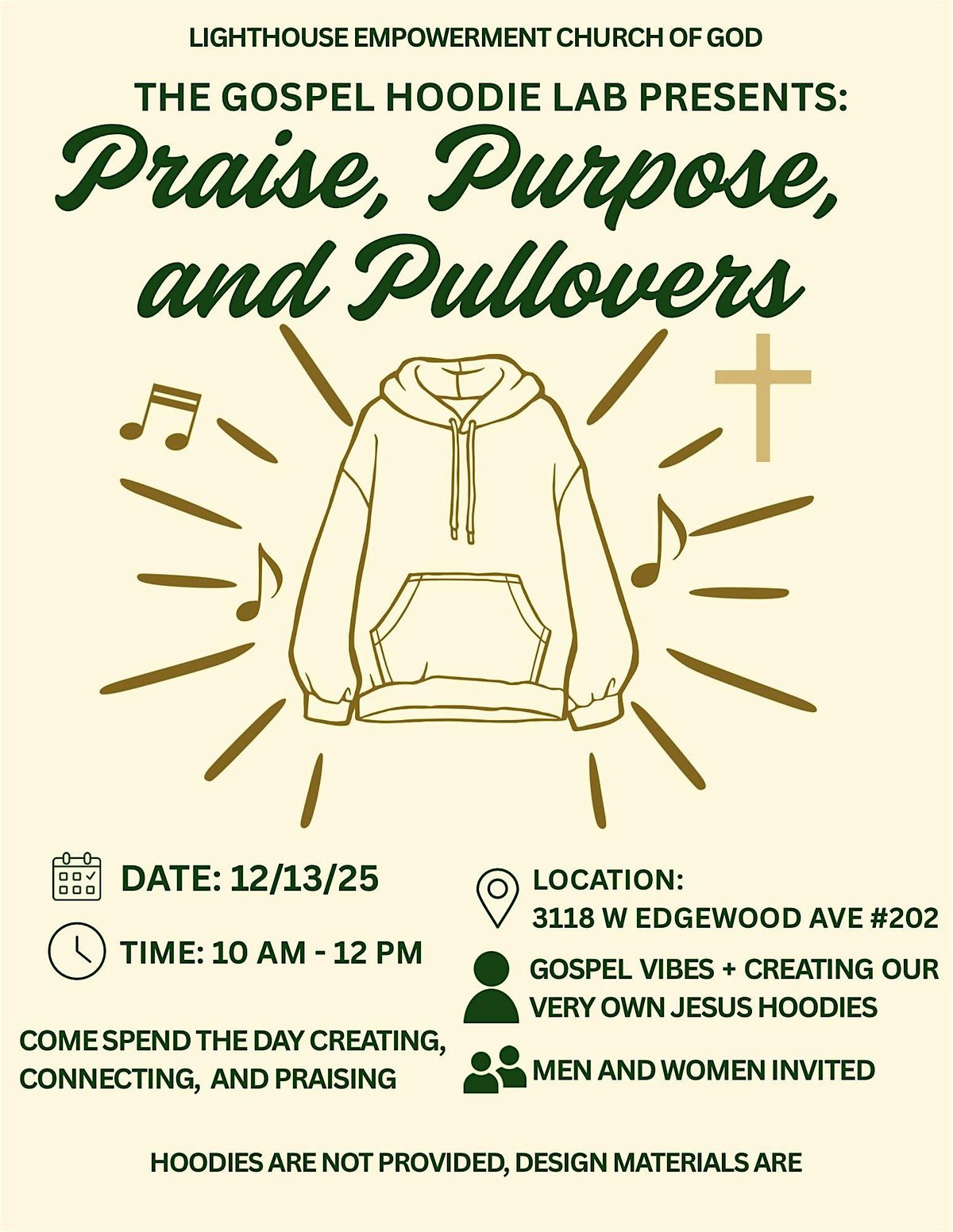 Praise, Purpose & Pullovers