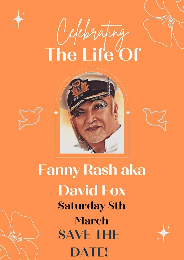 Celebrating the Life of David Fox \/ Fanny Rash