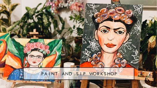 Paint + Sip Frida Workshop