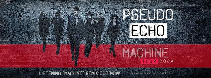 PSEUDO ECHO - MACHINE Tour 2024 | Friday Show - The Bridge Hotel Rozelle