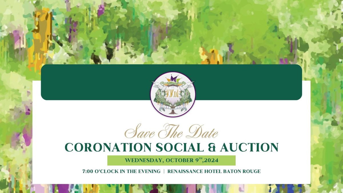 2024-2025 Coronation Social + Auction