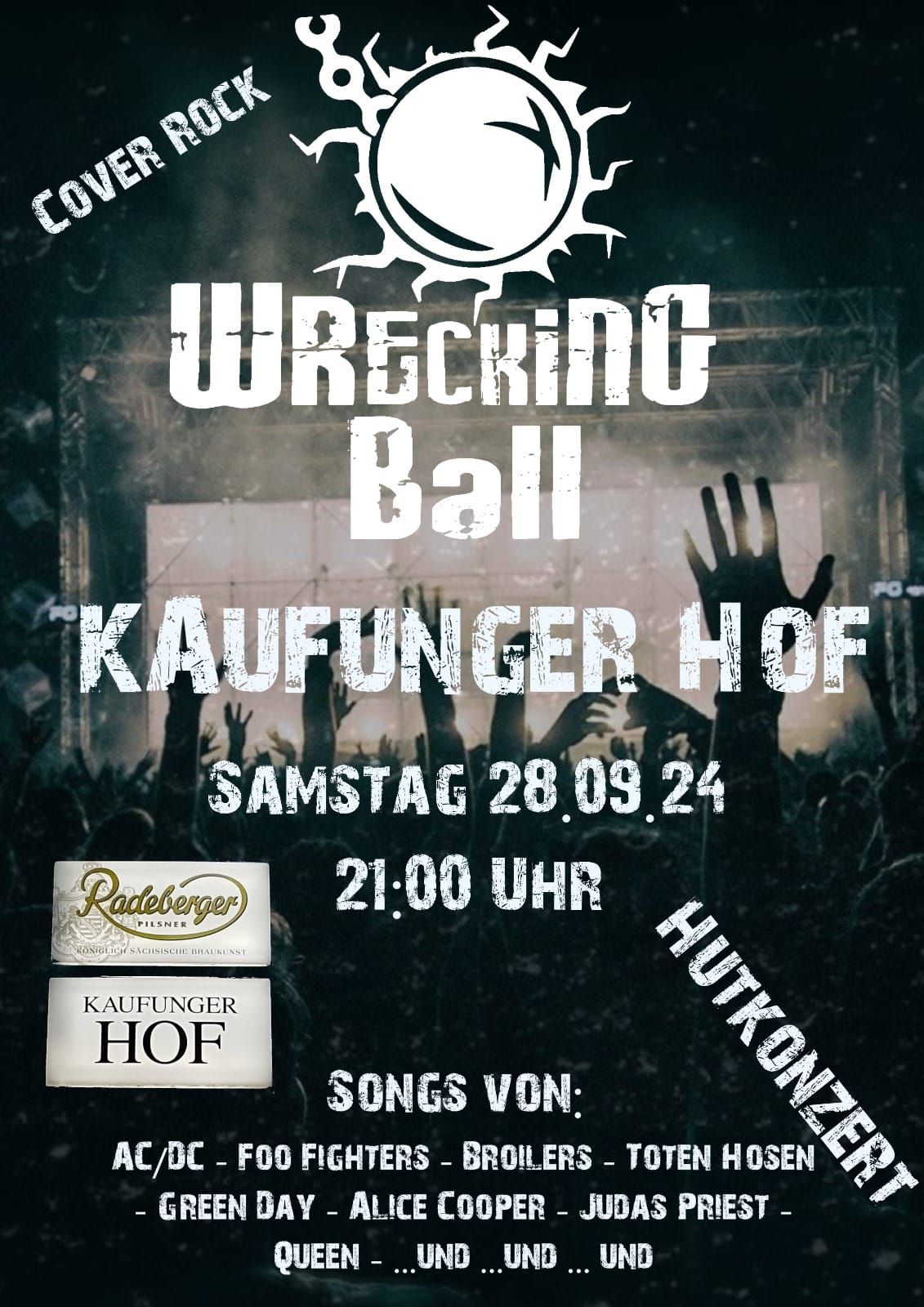 Wrecking Ball Live im Kaufunger Hof 