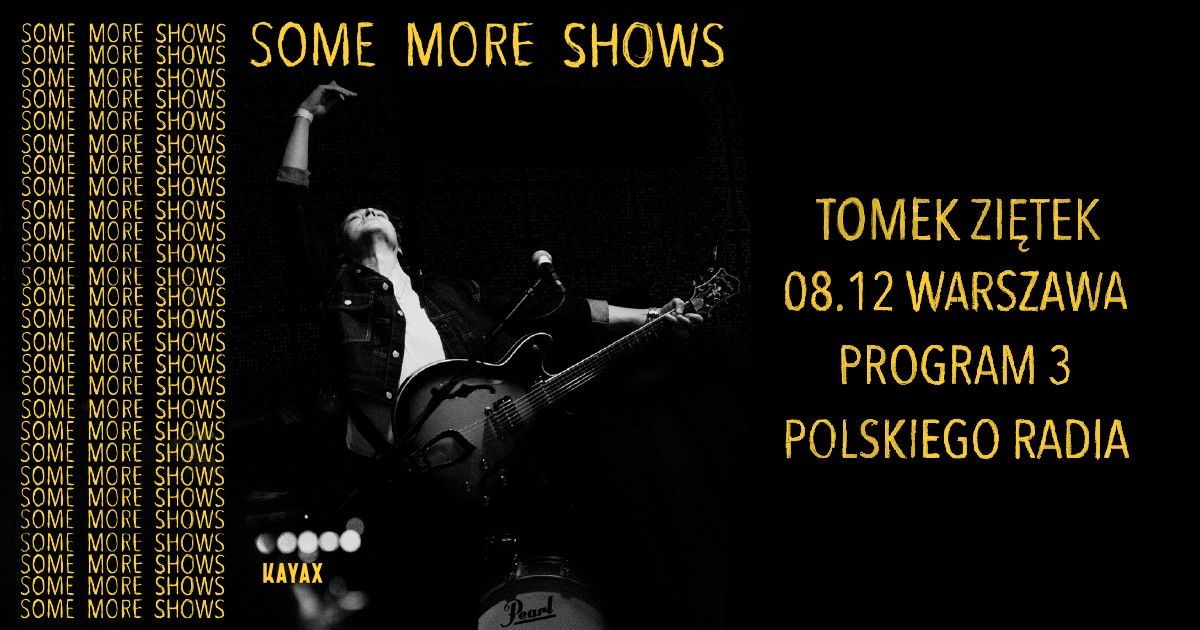 TOMEK ZI\u0118TEK | Warszawa - Polskie Radio Program 3 | 08.12