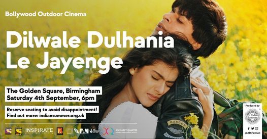 Birmingham Outdoor Cinema - Dilwale Dulhaniya Le Jayenge
