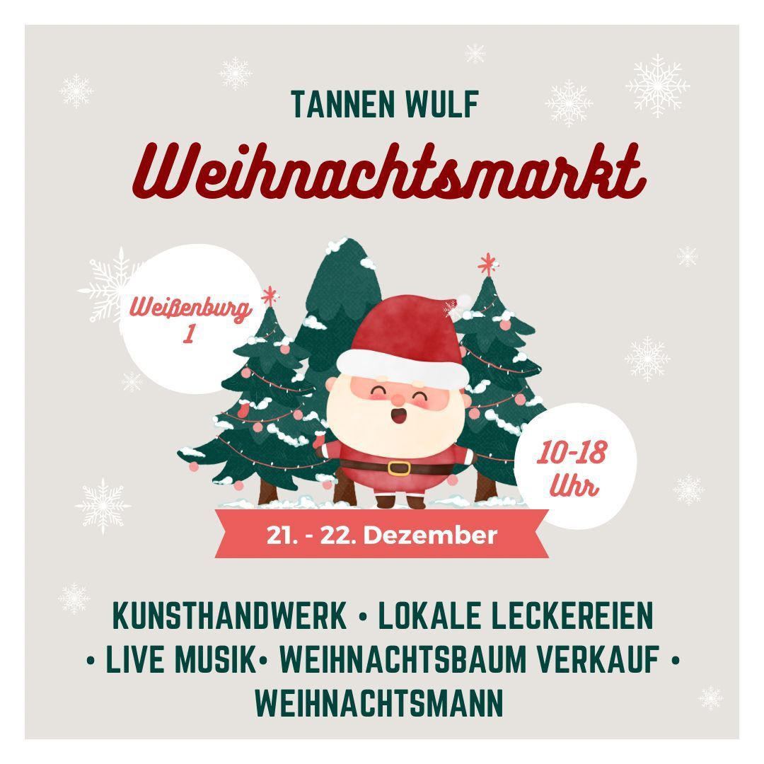 Traditioneller Weihnachtsmarkt bei Tannen Wulf