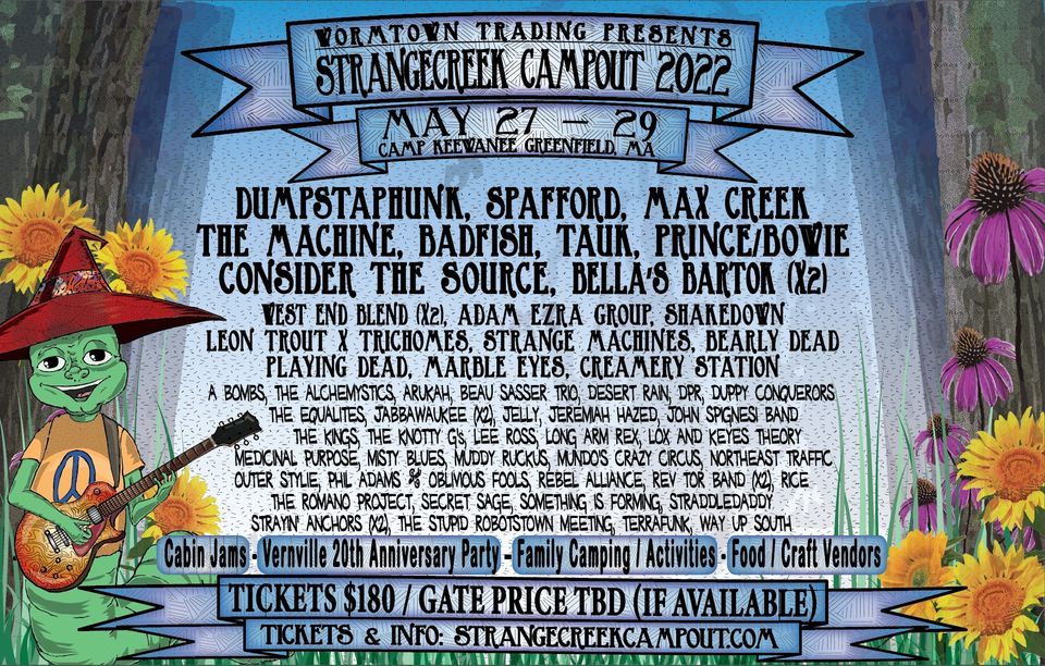 STRANGECREEK CAMPOUT 2022 *Official*, Camp Keewanee, Turners Falls, 27 STRANGECREEK CAMPOUT 2022 *Official*, Camp Keewanee, Turners Falls, 27